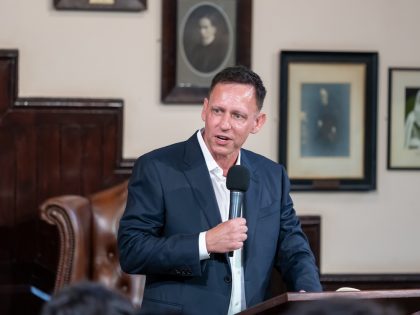 Peter Thiel Speaks At The Cambridge Union