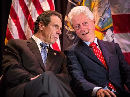 Bill Clinton Campaigns For Governor Cuomo In New York City
