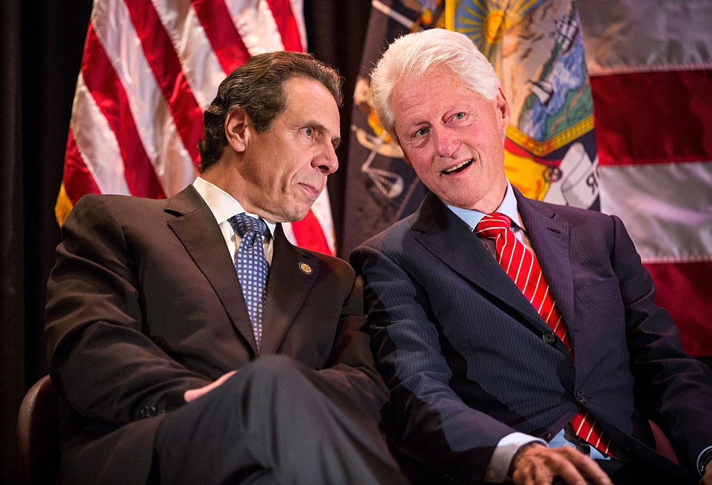 Bill Clinton Campaigns For Governor Cuomo In New York City
