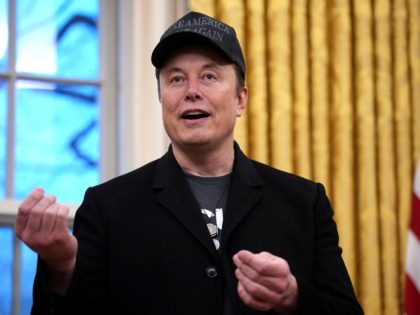 Elon Musk Joins President Trump For Signing Executive Orders In The Oval Office