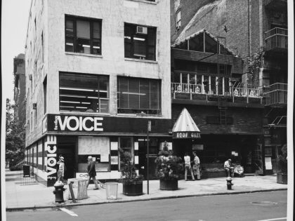 The Village Voice And Cedar Tavern