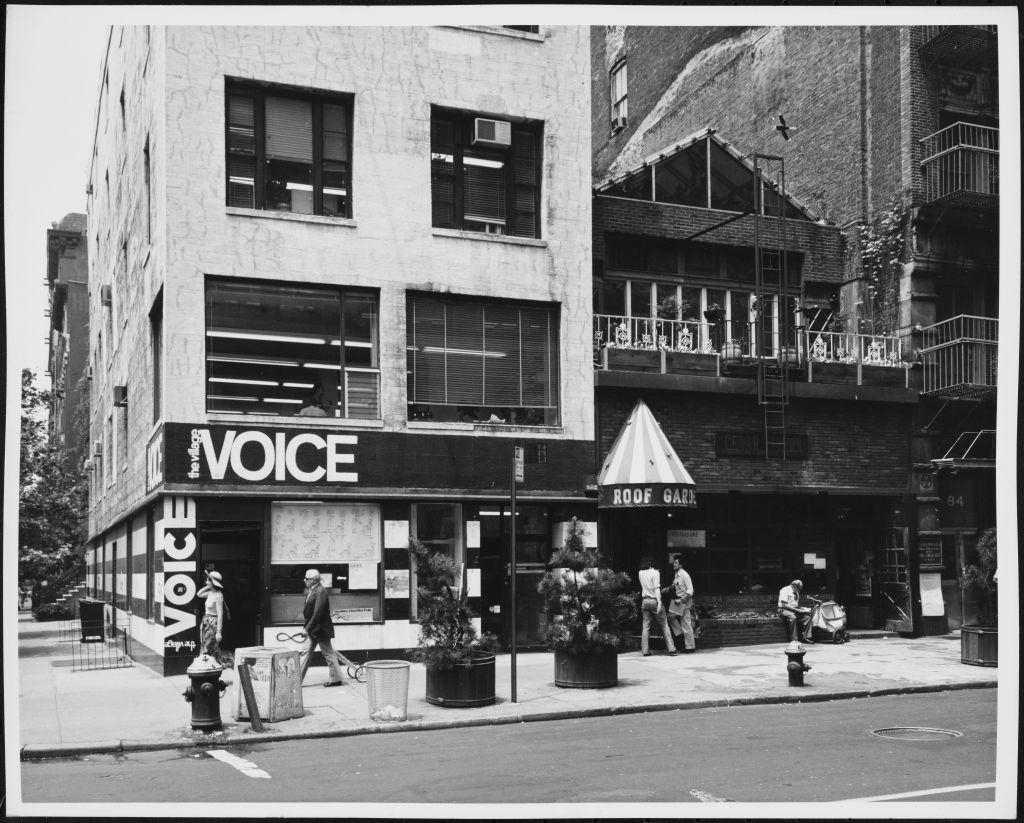 The Village Voice And Cedar Tavern