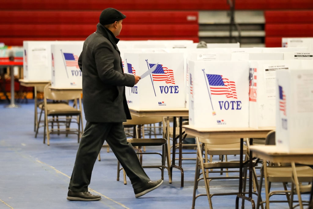 New Hampshire Residents Go To The Polls In Presidential Primary