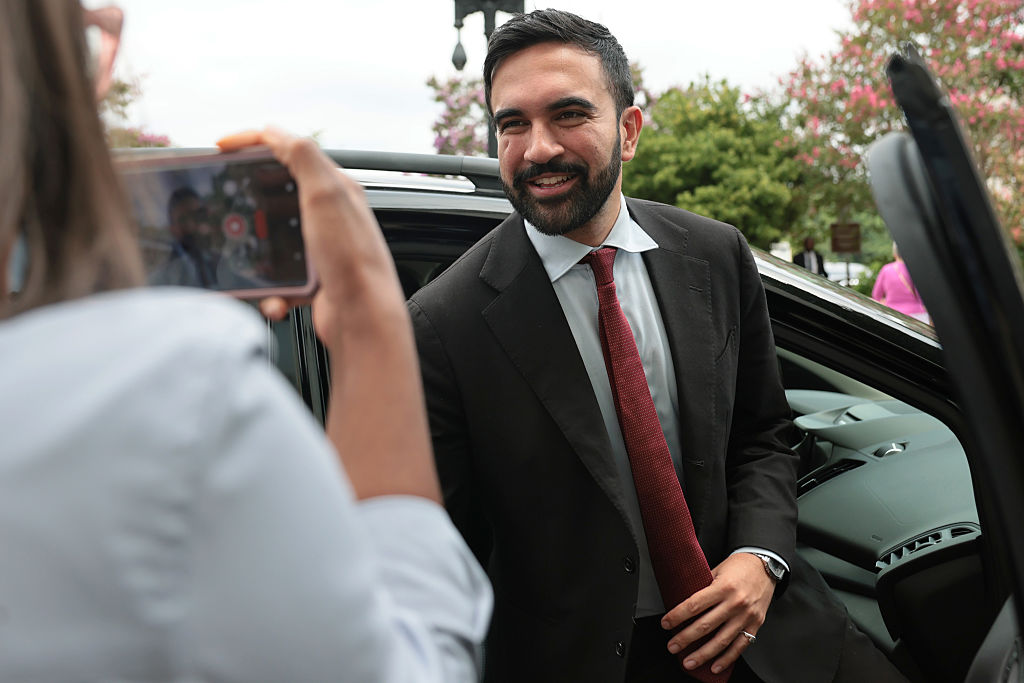 NYC Mayoral Candidate Zohran Mamdani Visits Capitol Hill