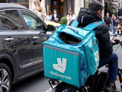 Deliveroo Takeaway Delivery Courier In London