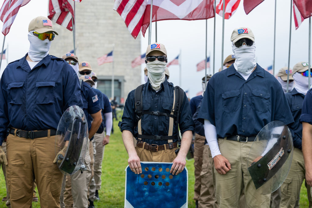 Patriot Front march in Washington