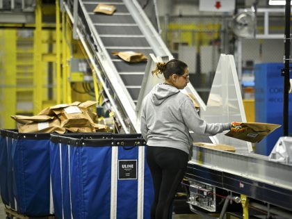 Amazon Warehouse Operates On Cyber Monday