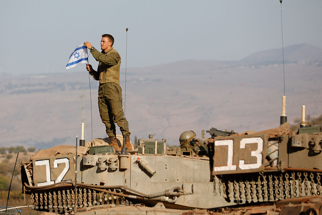 TOPSHOT-ISRAEL-LEBANON-PALESTINIAN-CONFLICT