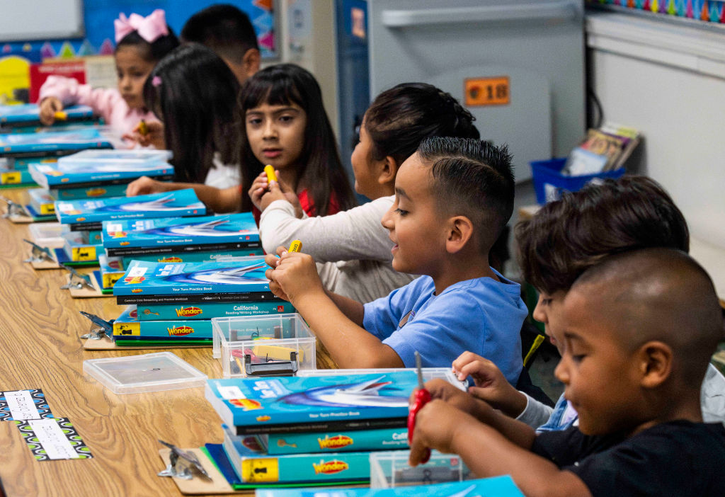 First day of school in California