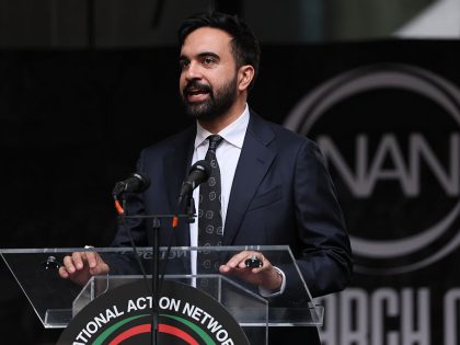 National Action Network Holds March To Wall Street In Protest Against President Trump's Policies