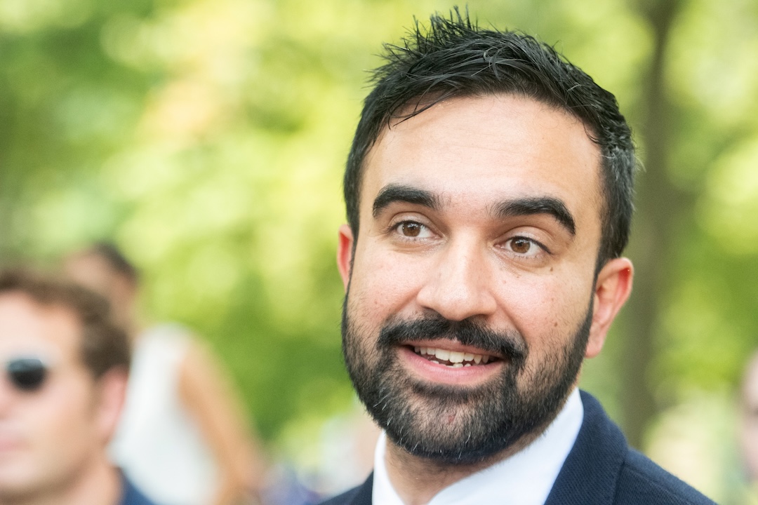 New York Mayoral Candidate Zohran Mamdani Campaigns In Brooklyn