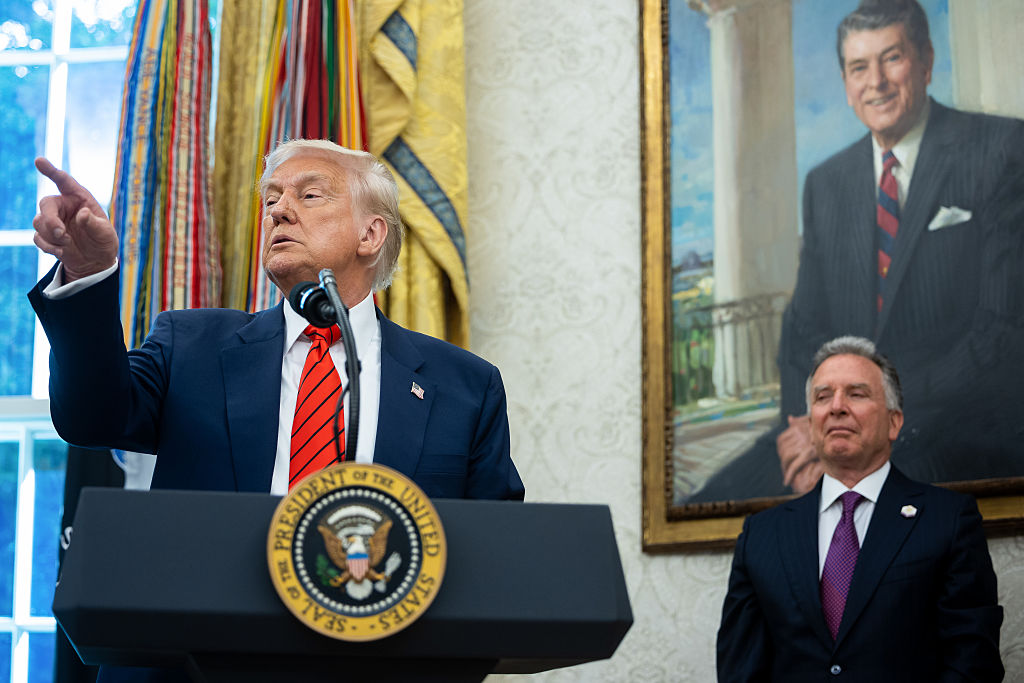 President Trump Swears In Steve Witkoff As Special Envoy