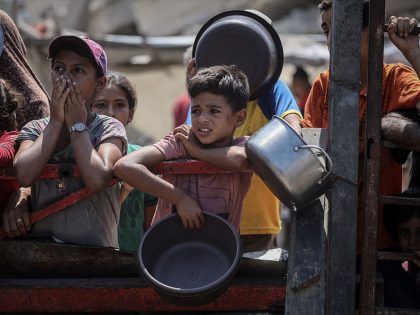 Food distributed to Palestinians in Gaza condemned to starvation by Israel