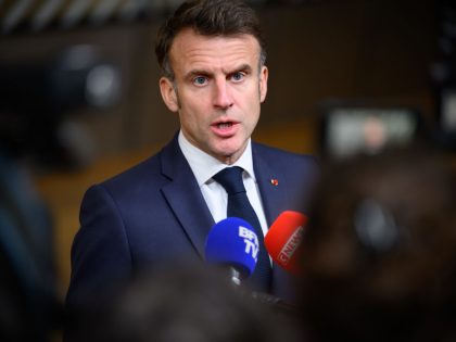 Emmanuel Macron  -  EU Summit Brussels