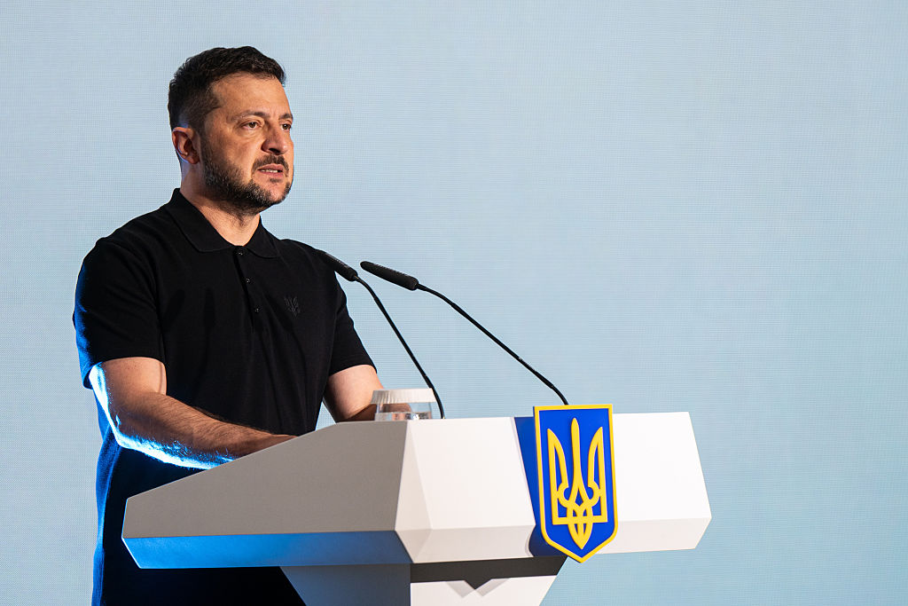 President of Ukraine Volodymyr Zelenskyy attends 'Youth is here' forum in Kyiv
