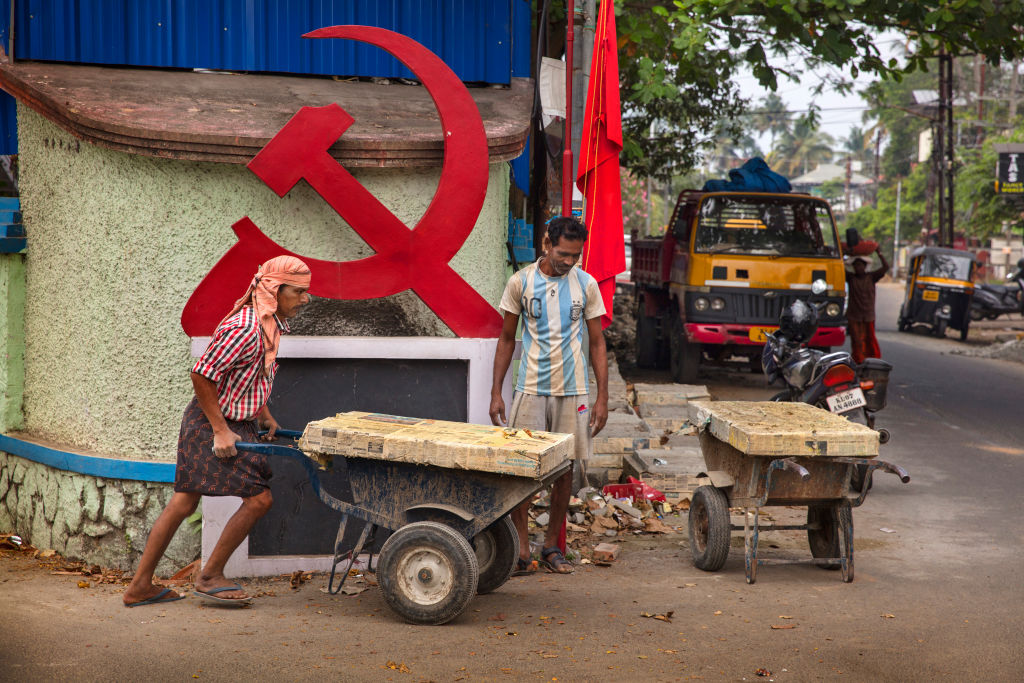 Daily Life Around the City Of Kochi Kerala India