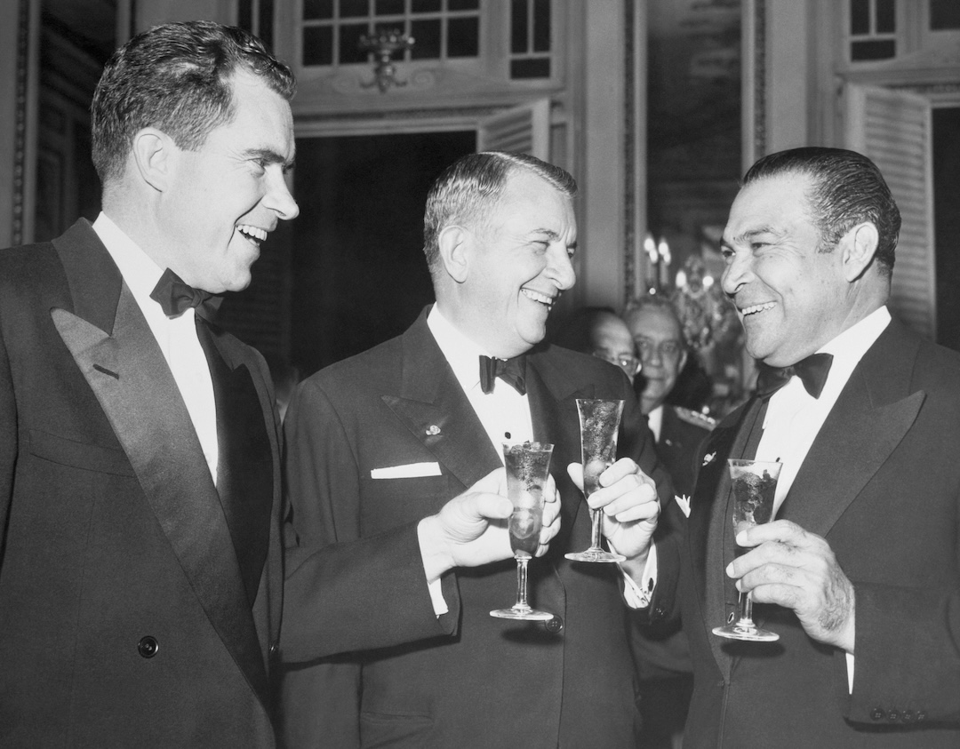 Nixon with Caribbean Presidents