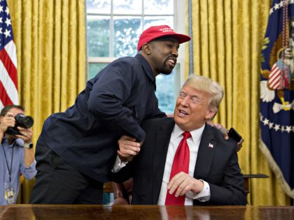Kanye West Meets President Trump In The Oval Office Of The White House