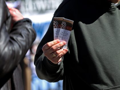 Scalping Tickets Outside Fenway Park
