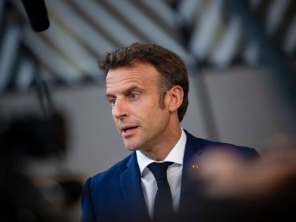 Emmanuel Macron At The European Council Summit In Brussels