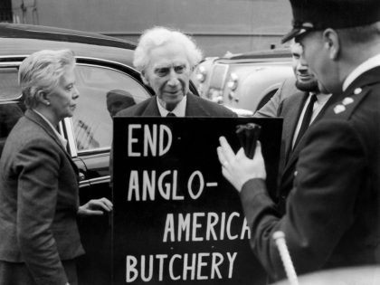Lord Bertrand Russell Against Vietnam War 1968