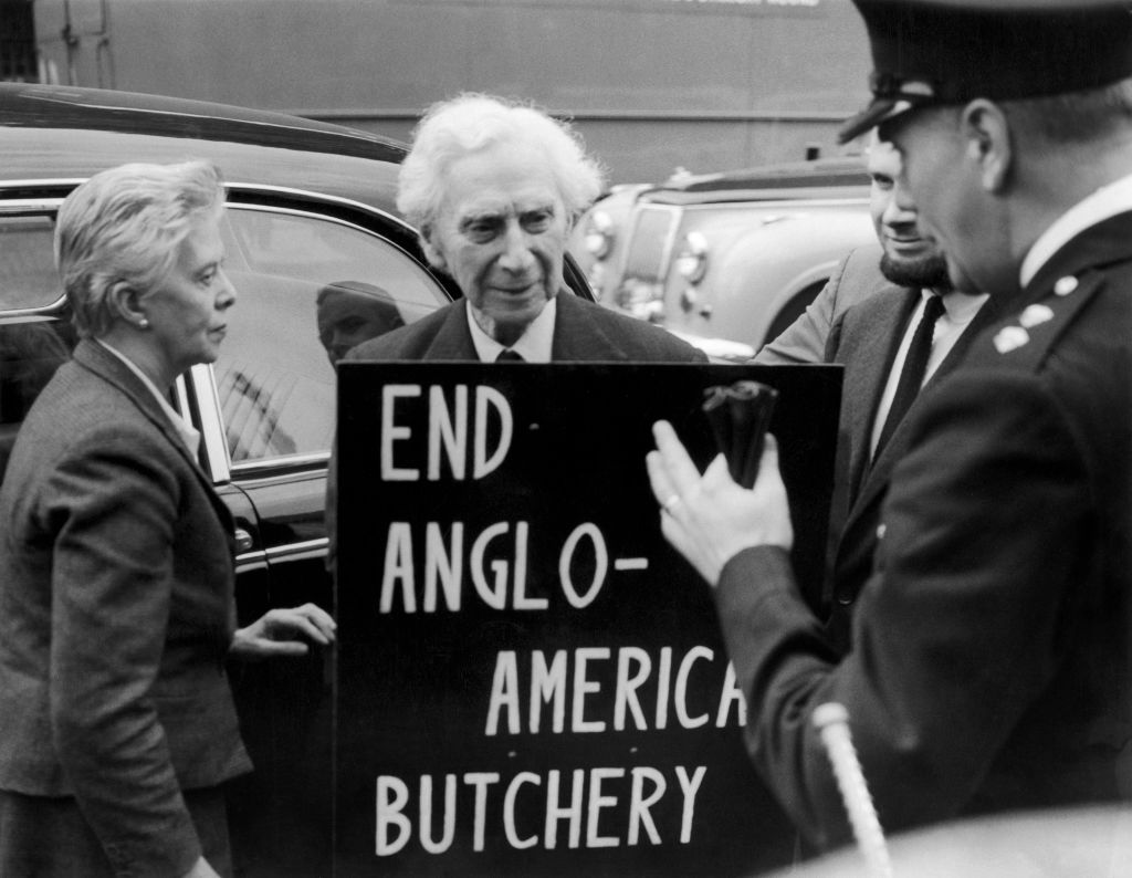 Lord Bertrand Russell Against Vietnam War 1968