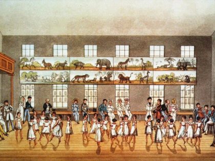 Dancing Lesson At The Robert Owens Foundation New Lanark,