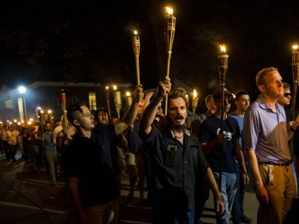 White Supremacists March with Torches in Charlottesville