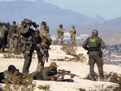 Border Security Reinforcement During The Secretary Of Defense's Visit