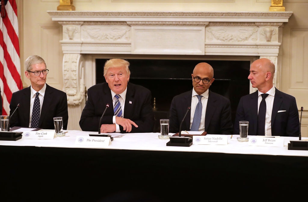 President Trump Hosts American Technology Council Roundtable