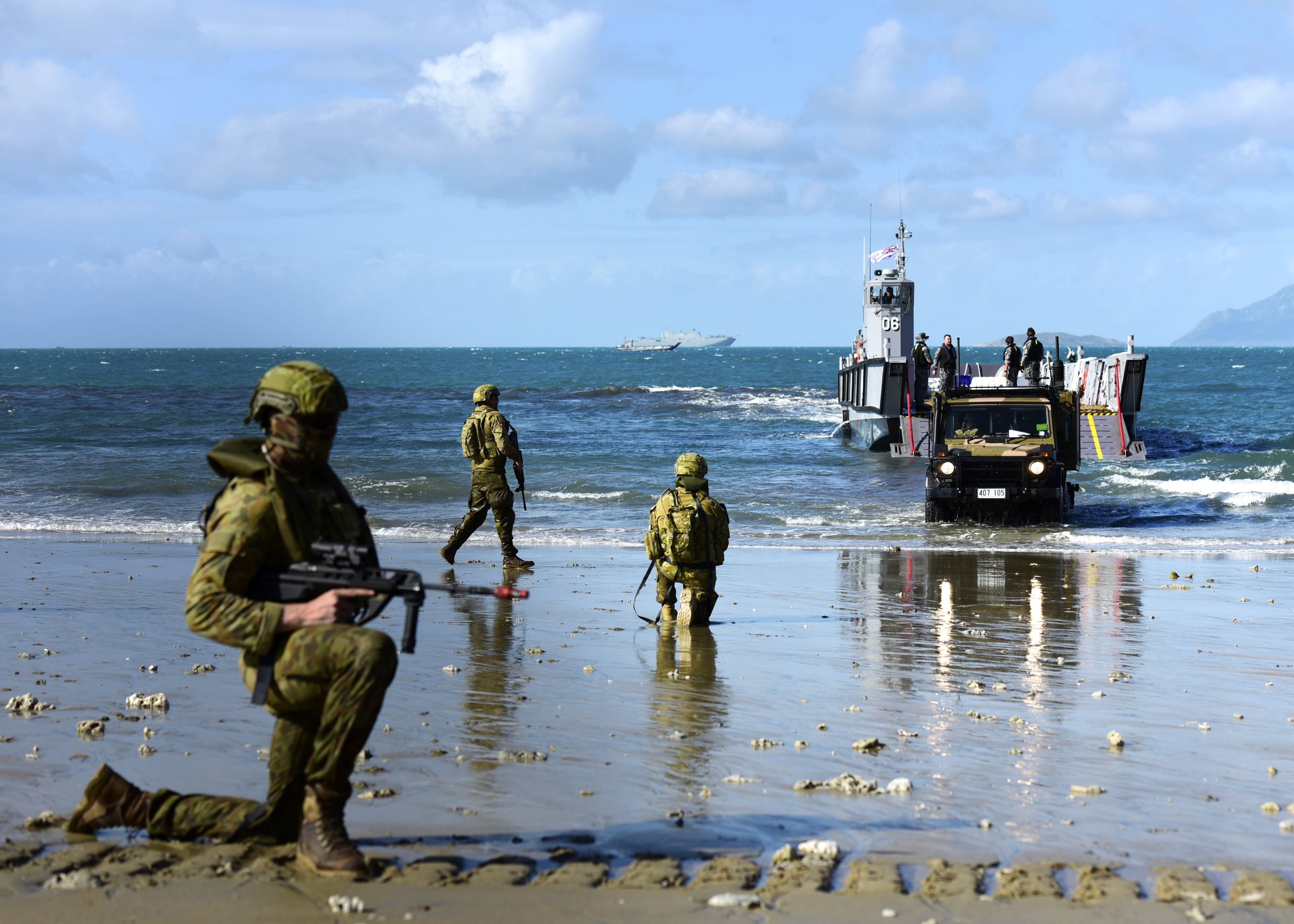 Marines with Australian Sea Series