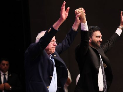 Sen. Bernie Sanders Holds New York Town Hall With Mayoral Candidate Zohran Mamdani