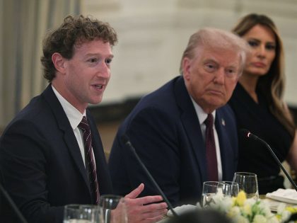 President Trump Holds Dinner For Tech And Business Leaders At The White House