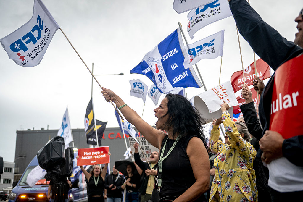CANADA-AVIATION-LABOUR