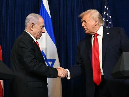 TOPSHOT-US-ISRAEL-POLITICS-DIPLOMACY-TRUMP-NETANYAHU
