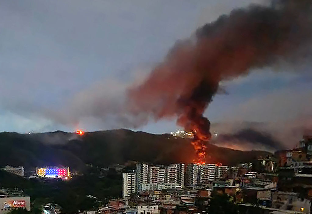 TOPSHOT-VENEZUELA-US-CONFLICT-CRISIS