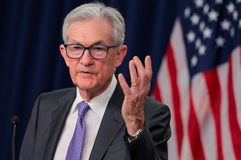 Federal Reserve Chair Jerome Powell Speaks During His Monthly News Conference