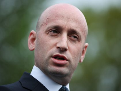 White House Homeland Security Advisor And Deputy Chief Of Staff Stephen Miller Speaks To The Media At The White House