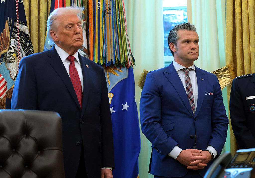 President Trump Presents The Mexican Border Defense Medal At The White House