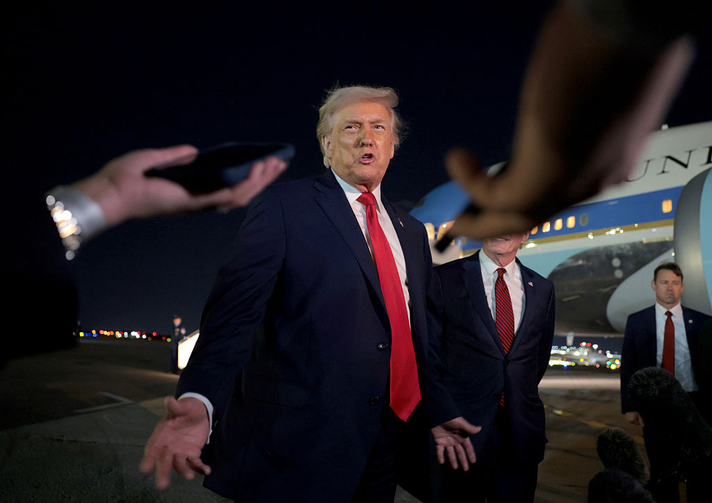 President Trump Attends College Football National Championship Game In Miami