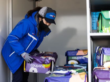 Inside Coupang Fulfillment Center