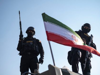 Iran-Police Special Forces In Pro-Government Rally