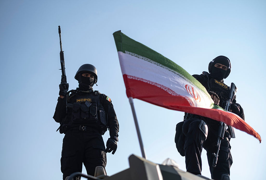 Iran-Police Special Forces In Pro-Government Rally