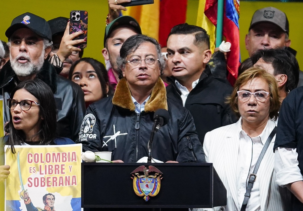 COLOMBIA-BOGOTA-PRESIDENT-RALLY
