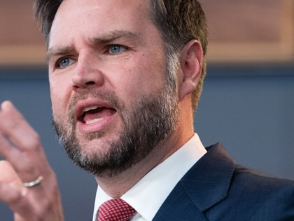 Vice President JD Vance during an announcement in the South Court Auditorium of the Eisenhower Executive Office Building at the White House in Washington, DC, on Thursday, Oct. 8, 2026.