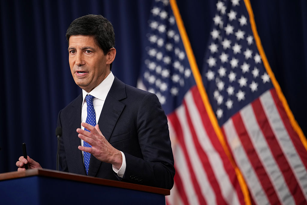 Federal Reserve Chair Kevin Warsh speaks during a news conference following Federal Open Market Committee meetings at the Federal Reserve headquarters on September 16, 2026, in Washington, DC.