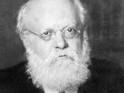 A photograph of Karl Kautsky.