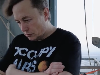 A cropped still featuring Elon Musk, taken from Alex Gibney’s 2026 documentary film, “Musk.”