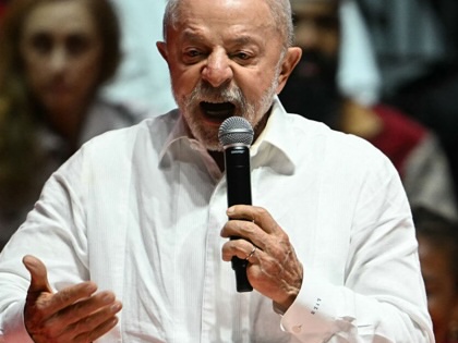 Luiz Inácio Lula da Silva speaks during a campaign rally in Rio de Janeiro, Brazil, on September 23, 2026.