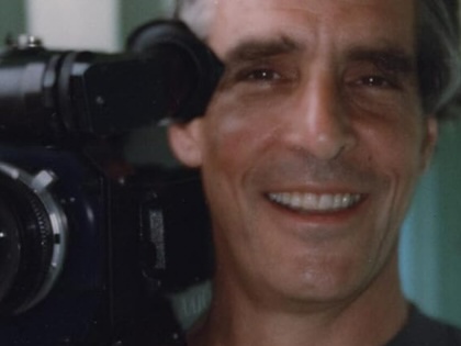 A photograph of American filmmaker Robert Kramer